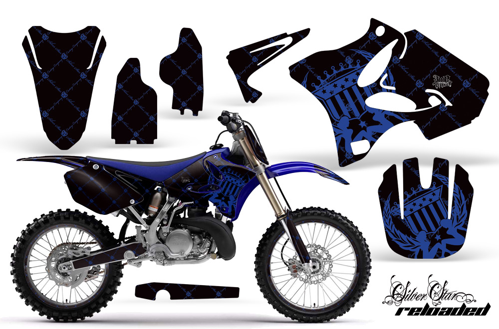 Yamaha YZ125 YZ250 96-11 Graphics Kit SSR BLB NPs